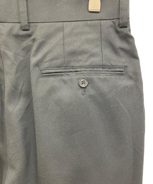 cornier（コルニエ）cornier (コルニエ) ウールスラックス ブラック サイズ:Lの古着・服飾アイテム