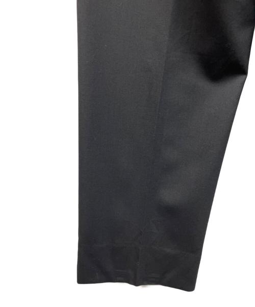 cornier（コルニエ）cornier (コルニエ) ウールスラックス ブラック サイズ:Lの古着・服飾アイテム