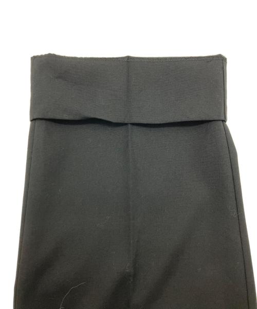 cornier（コルニエ）cornier (コルニエ) ウールスラックス ブラック サイズ:Lの古着・服飾アイテム