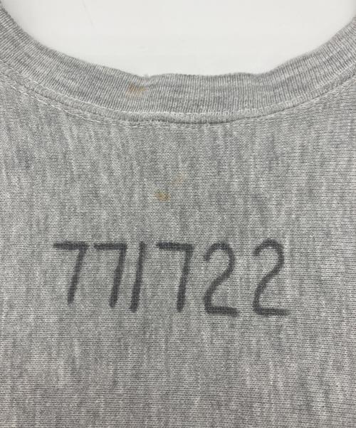 Champion REVERSE WEAVE（チャンピオン リバース ウィーブ）Champion REVERSE WEAVE (チャンピオン リバース ウィーブ) US NAVY染み込みプリントリバースウィーブスウェット グレー サイズ:Sの古着・服飾アイテム