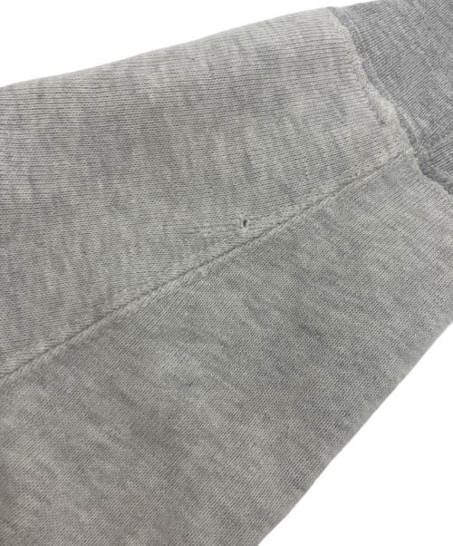 Champion REVERSE WEAVE（チャンピオン リバース ウィーブ）Champion REVERSE WEAVE (チャンピオン リバース ウィーブ) US NAVY染み込みプリントリバースウィーブスウェット グレー サイズ:Sの古着・服飾アイテム