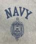 中古・古着 Champion REVERSE WEAVE (チャンピオン リバース ウィーブ) US NAVY染み込みプリントリバースウィーブスウェット グレー サイズ:S：70000円