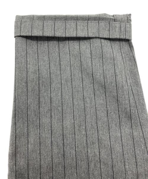 SEQUEL（シークエル）SEQUEL (シークエル) ストライプチノパンツ グレー サイズ:Mの古着・服飾アイテム