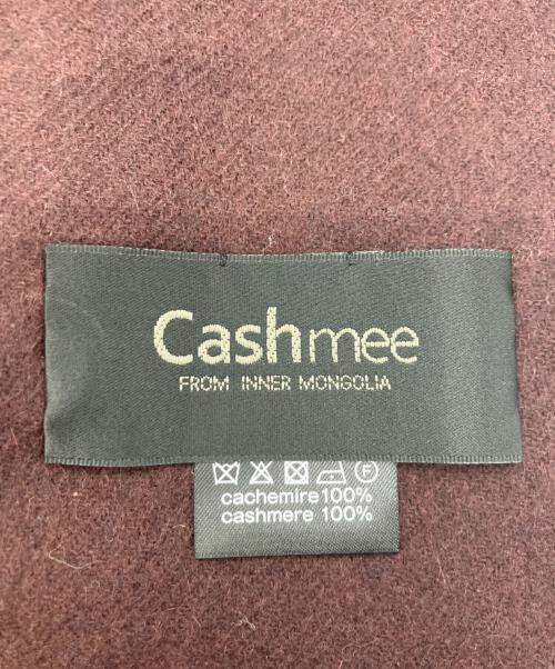 Cashmee（カシュミー）CASHMEE (カシュミー) カシミヤストール ブラウンの古着・服飾アイテム