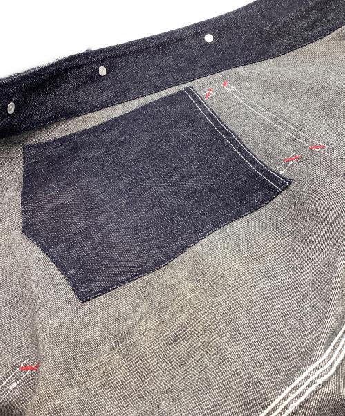 H BAR C（エイチバーシー）H BAR C (エイチバーシー) デニムカバーオール インディゴ サイズ:40の古着・服飾アイテム