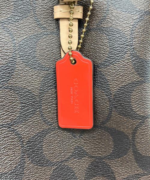 COACH（コーチ）COACH (コーチ) 2wayミニボストンバッグ ブラウンの古着・服飾アイテム