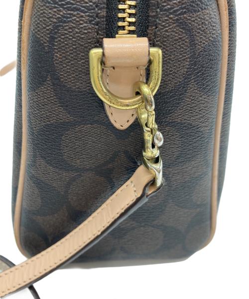 COACH（コーチ）COACH (コーチ) 2wayミニボストンバッグ ブラウンの古着・服飾アイテム