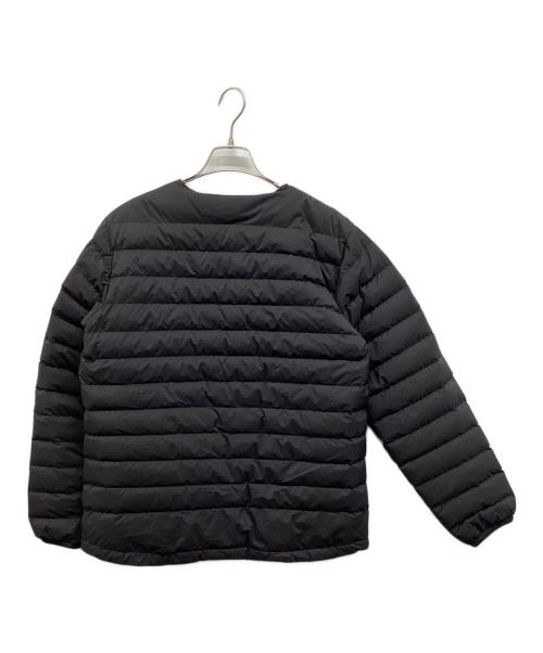 nanga white label（ナンガホワイトレーベル）NANGA WHITE LABEL (ナンガホワイトレーベル) DOWN CARDIGAN ブラック サイズ:Mの古着・服飾アイテム