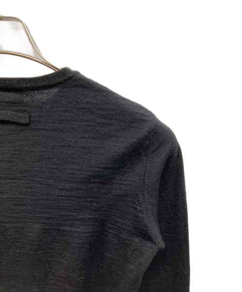 Jean Paul GAULTIER CLASSIQUE（ジャンポールゴルチエクラシック）Jean Paul GAULTIER CLASSIQUE (ジャンポールゴルチエクラシック) クルーネックウールニット ブラック サイズ:48の古着・服飾アイテム