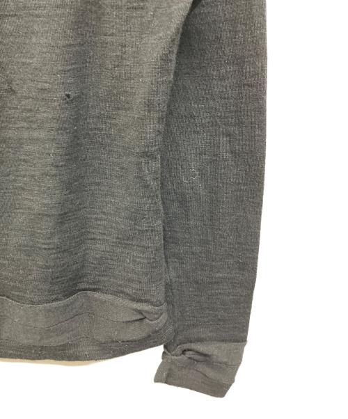 Jean Paul GAULTIER CLASSIQUE（ジャンポールゴルチエクラシック）Jean Paul GAULTIER CLASSIQUE (ジャンポールゴルチエクラシック) クルーネックウールニット ブラック サイズ:48の古着・服飾アイテム