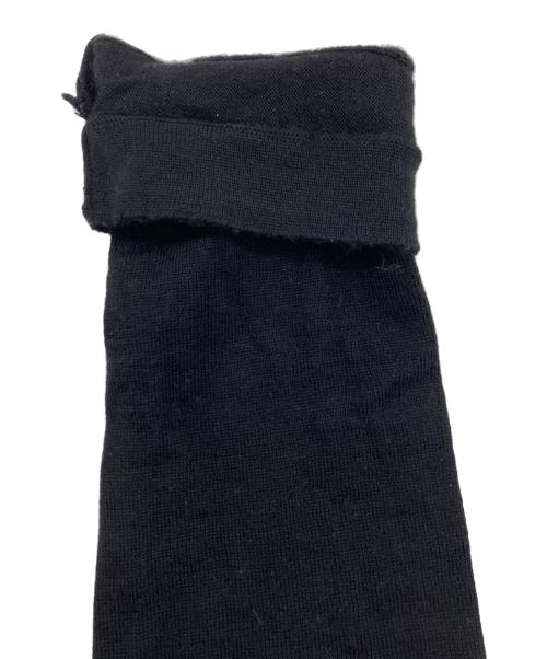 Jean Paul GAULTIER CLASSIQUE（ジャンポールゴルチエクラシック）Jean Paul GAULTIER CLASSIQUE (ジャンポールゴルチエクラシック) クルーネックウールニット ブラック サイズ:48の古着・服飾アイテム