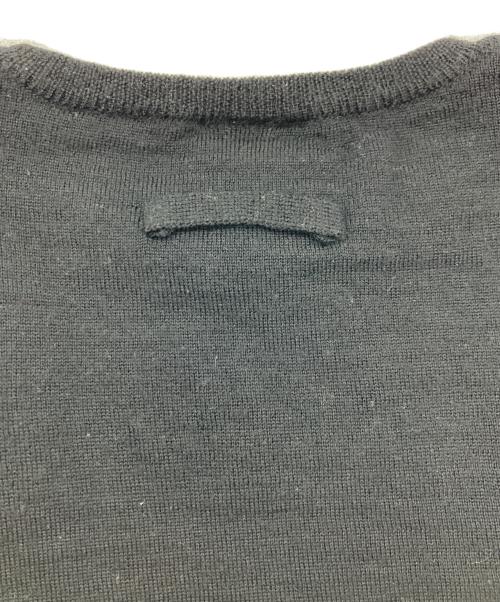 Jean Paul GAULTIER CLASSIQUE（ジャンポールゴルチエクラシック）Jean Paul GAULTIER CLASSIQUE (ジャンポールゴルチエクラシック) クルーネックウールニット ブラック サイズ:48の古着・服飾アイテム