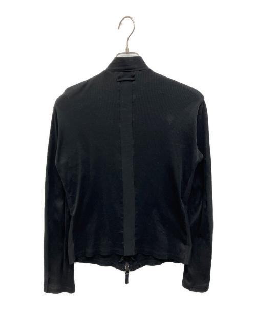 Jean Paul GAULTIER（ジャンポールゴルチェ）Jean Paul GAULTIER (ジャンポールゴルチェ) ダブルジップカットソー ブラック サイズ:48の古着・服飾アイテム