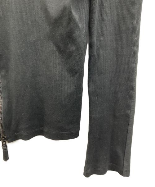Jean Paul GAULTIER（ジャンポールゴルチェ）Jean Paul GAULTIER (ジャンポールゴルチェ) ダブルジップカットソー ブラック サイズ:48の古着・服飾アイテム