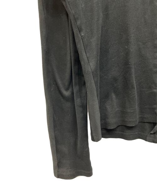 Jean Paul GAULTIER（ジャンポールゴルチェ）Jean Paul GAULTIER (ジャンポールゴルチェ) ダブルジップカットソー ブラック サイズ:48の古着・服飾アイテム