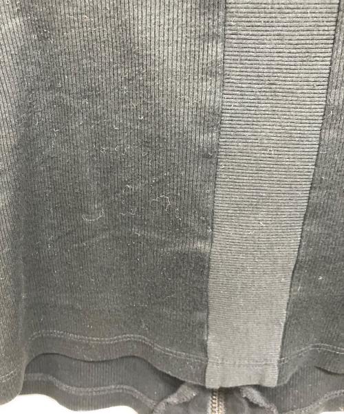 Jean Paul GAULTIER（ジャンポールゴルチェ）Jean Paul GAULTIER (ジャンポールゴルチェ) ダブルジップカットソー ブラック サイズ:48の古着・服飾アイテム