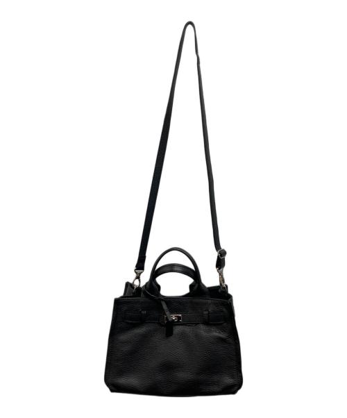 GINZA kanematsu（ギンザ カネマツ）GINZA kanematsu (ギンザ カネマツ) ターンロック2WAYバッグ ブラックの古着・服飾アイテム