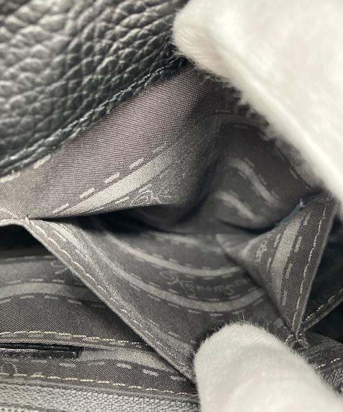 GINZA kanematsu（ギンザ カネマツ）GINZA kanematsu (ギンザ カネマツ) ターンロック2WAYバッグ ブラックの古着・服飾アイテム