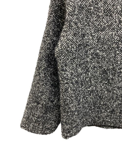 Demi-Luxe Beams（デミルクス ビームス）Demi-Luxe Beams (デミルクス ビームス) ループツイード ピーコート ブラック サイズ:36の古着・服飾アイテム