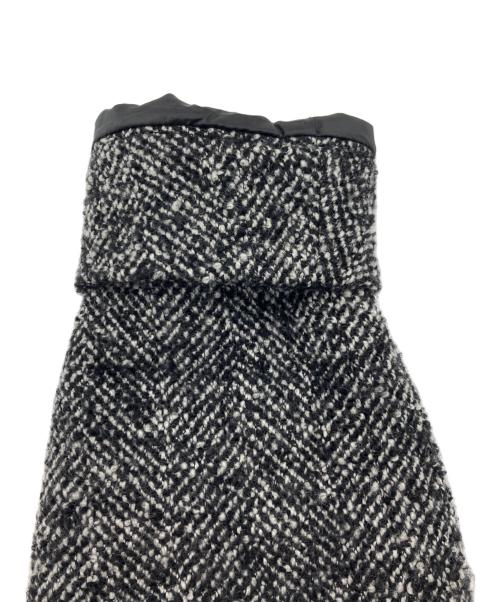 Demi-Luxe Beams（デミルクス ビームス）Demi-Luxe Beams (デミルクス ビームス) ループツイード ピーコート ブラック サイズ:36の古着・服飾アイテム