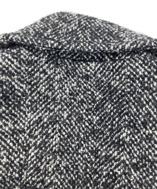 Demi-Luxe Beams（デミルクス ビームス）Demi-Luxe Beams (デミルクス ビームス) ループツイード ピーコート ブラック サイズ:36の古着・服飾アイテム