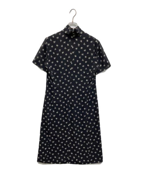 BURBERRY LONDON（バーバリーロンドン）BURBERRY LONDON (バーバリーロンドン) 総柄ワンピース ブラック サイズ:42の古着・服飾アイテム