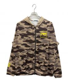 muta MARINE（ムータマリン）の古着「ラッシュパーカー」｜ブラウン