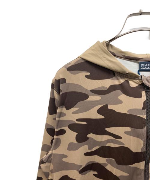 muta MARINE（ムータマリン）muta MARINE (ムータマリン) ラッシュパーカー ブラウン サイズ:Freeの古着・服飾アイテム