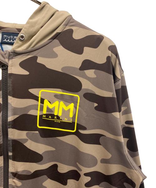 muta MARINE（ムータマリン）muta MARINE (ムータマリン) ラッシュパーカー ブラウン サイズ:Freeの古着・服飾アイテム
