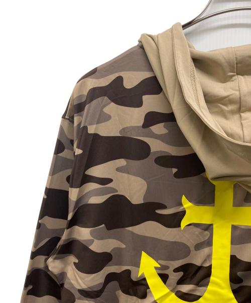 muta MARINE（ムータマリン）muta MARINE (ムータマリン) ラッシュパーカー ブラウン サイズ:Freeの古着・服飾アイテム