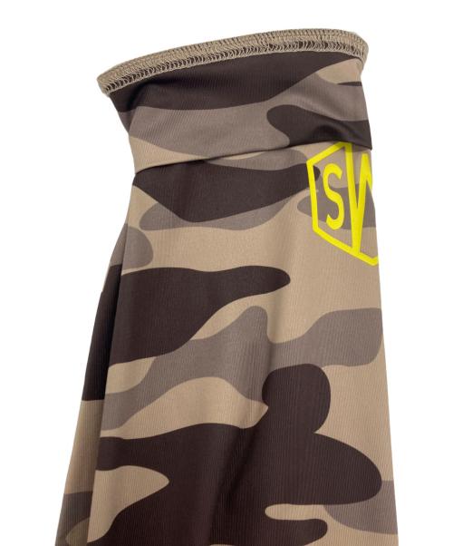 muta MARINE（ムータマリン）muta MARINE (ムータマリン) ラッシュパーカー ブラウン サイズ:Freeの古着・服飾アイテム