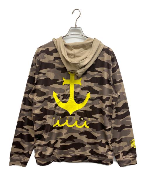 muta MARINE（ムータマリン）muta MARINE (ムータマリン) ラッシュパーカー ブラウン サイズ:8の古着・服飾アイテム