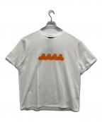 muta MARINEムータマリン）の古着「SPRAY WAVE Tシャツ」｜ホワイト
