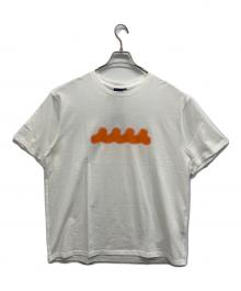 muta MARINE（ムータマリン）の古着「SPRAY WAVE Tシャツ」｜ホワイト