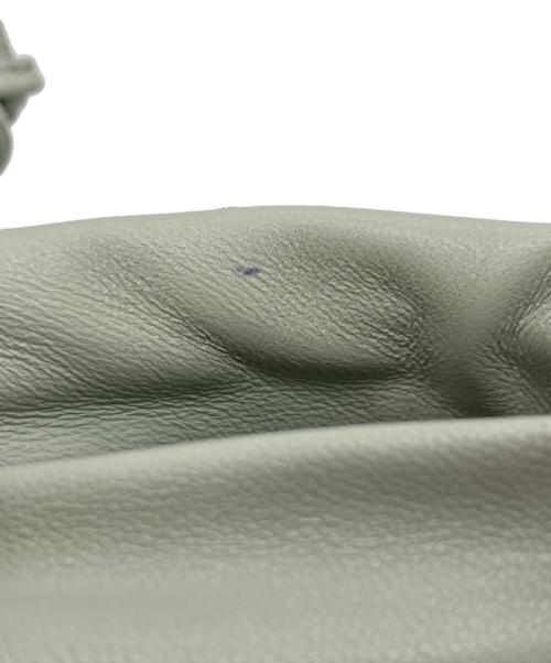 CELINE（セリーヌ）CELINE (セリーヌ) キュイルトリオンフドローストリングモバイルポーチ/フォンケース ミントグリーン サイズ:下記参照の古着・服飾アイテム