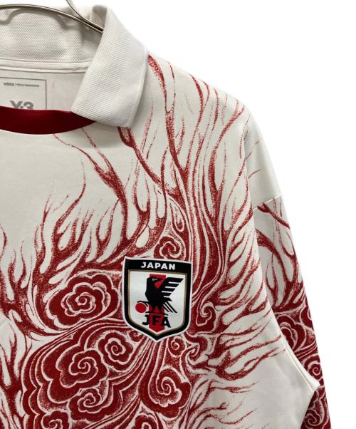 Y-3（ワイスリー）Y-3 (ワイスリー) サッカー日本代表 CW 長袖Tシャツ ホワイト サイズ:Lの古着・服飾アイテム