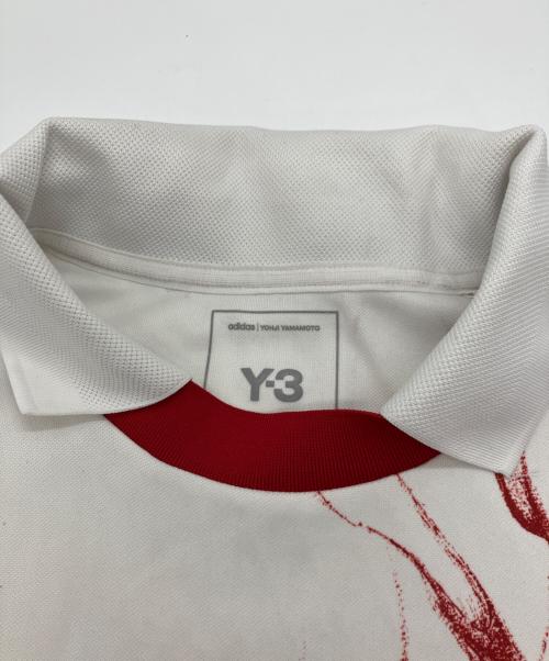 Y-3（ワイスリー）Y-3 (ワイスリー) サッカー日本代表 CW 長袖Tシャツ ホワイト サイズ:Lの古着・服飾アイテム