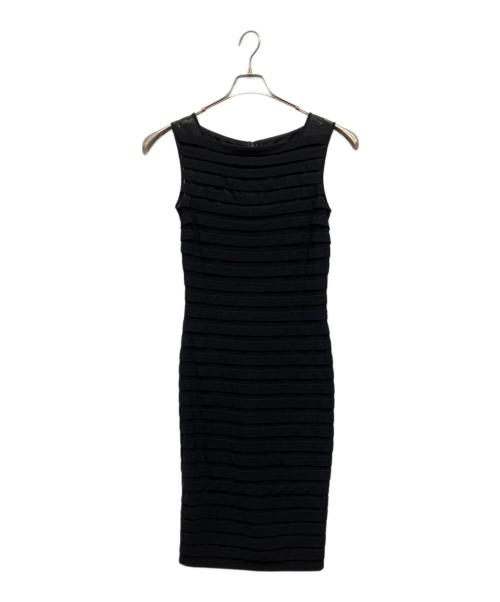 TADASHI SHOJI（タダシ ショージ）TADASHI SHOJI (タダシ ショージ) ノースリーブワンピース ブラック サイズ:Sの古着・服飾アイテム