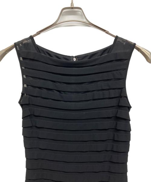 TADASHI SHOJI（タダシ ショージ）TADASHI SHOJI (タダシ ショージ) ノースリーブワンピース ブラック サイズ:Sの古着・服飾アイテム
