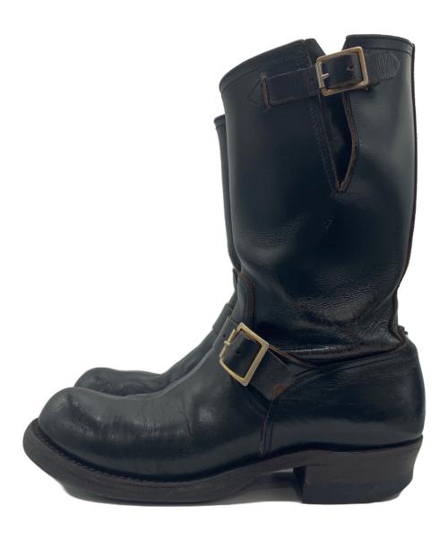 Buco（ブコ）Buco (ブコ) ENGINEER BOOTS HORSE HIDE ブラック サイズ:8・1/2の古着・服飾アイテム
