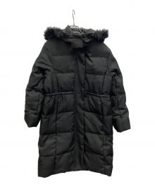 BEAMS HEART（ビームスハート）の古着「撥水 ロングダウンコート」｜ブラック