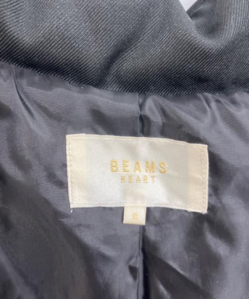 BEAMS HEART（ビームスハート）BEAMS HEART (ビームスハート) 撥水 ロングダウンコート ブラック サイズ:Sの古着・服飾アイテム