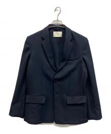 PUBLIC TOKYO（パブリックトウキョウ）の古着「エバークリースGRツイルテーラードジャケット」｜ネイビー
