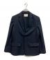 PUBLIC TOKYO（パブリックトウキョウ）の古着「エバークリースGRツイルテーラードジャケット」｜ネイビー