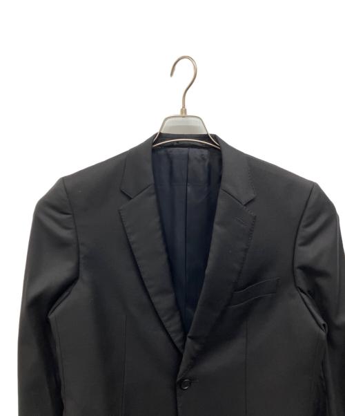 PAUL SMITH（ポールスミス）Paul Smith (ポールスミス) LORO PIANA (ロロピアーナ) ジャケットベストセットアップ ブラック サイズ:Ｍの古着・服飾アイテム