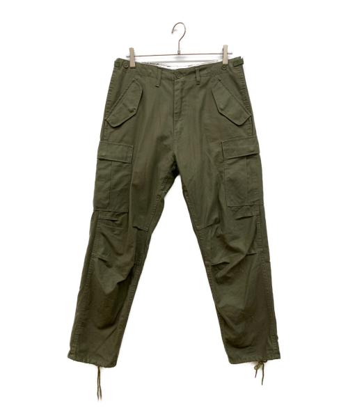 US ARMY（ユーエスアーミー）US ARMY (ユーエスアーミー) カーゴパンツ オリーブ サイズ:Mの古着・服飾アイテム