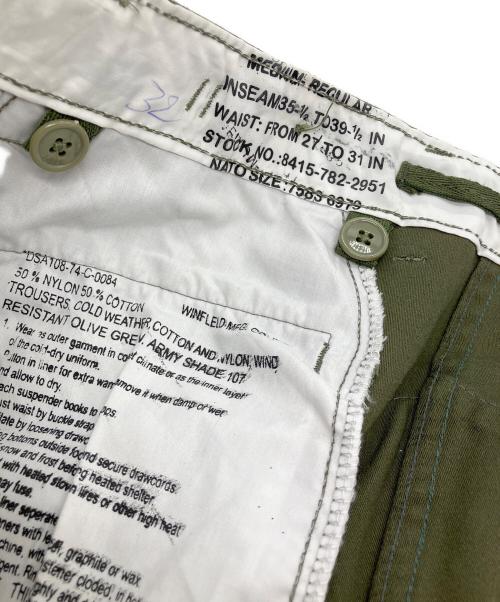 US ARMY（ユーエスアーミー）US ARMY (ユーエスアーミー) カーゴパンツ オリーブ サイズ:Mの古着・服飾アイテム