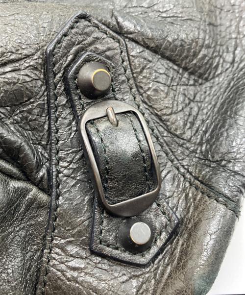 BALENCIAGA（バレンシアガ）BALENCIAGA (バレンシアガ) ザ・サンデーレザートートバッグ ブラック サイズ:下記参照の古着・服飾アイテム