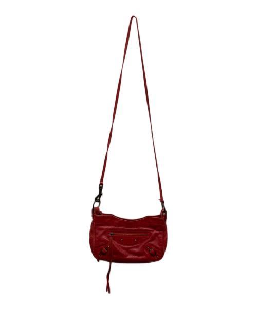 BALENCIAGA（バレンシアガ）BALENCIAGA (バレンシアガ) ザ・ヒップ ショルダーバッグ レッド サイズ:下記参照の古着・服飾アイテム