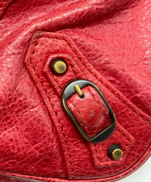 BALENCIAGA（バレンシアガ）BALENCIAGA (バレンシアガ) ザ・ヒップ ショルダーバッグ レッド サイズ:下記参照の古着・服飾アイテム